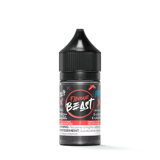Flavour Beast Lit lychee Watermelon Iced Salt