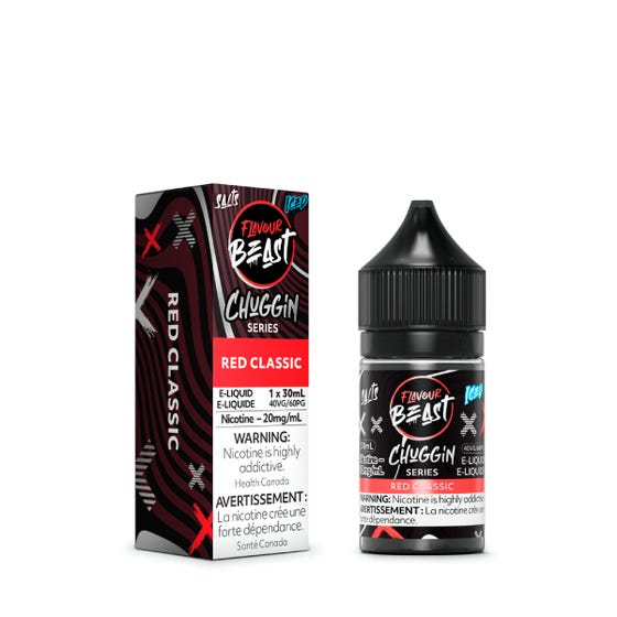 Flavour Beast Chuggin' Red Classic ICED (Salt)