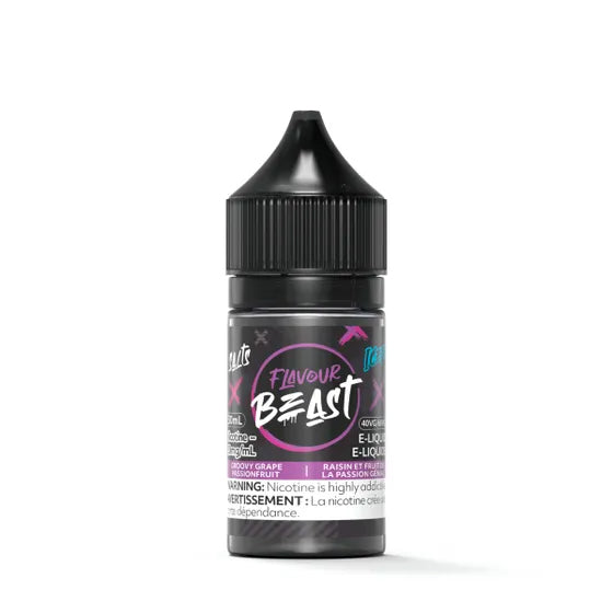 Flavour Beast Groovy Grape Passionfruit Iced Salt